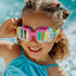 petal pop pink goggles, Bling2o goggles, kids swim accessories, swim goggles