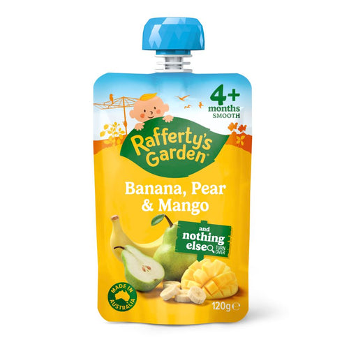 Raffertys Garden Banana, Pear & Mango