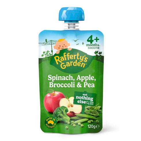 Raffertys Garden Spinach, Apple, Broccoli & Pea