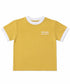 tan slow living cotton tshirt handmade