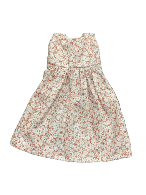 Floral dress on a white background