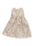 Floral dress on a white background