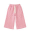 Cotton girls stripe pants