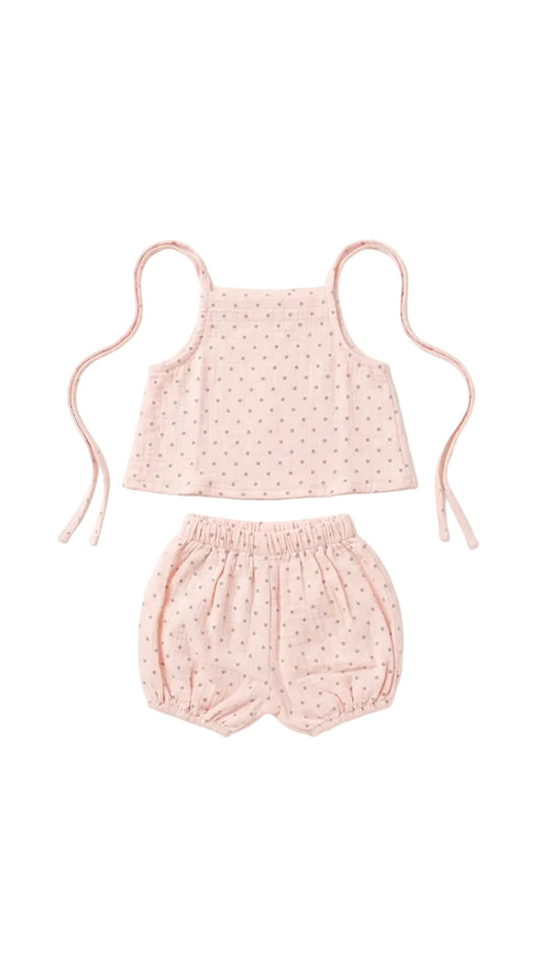 polka dots baby set, baby wear, baby sets