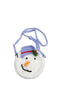 snowman bag, crochet bag, christmas bag