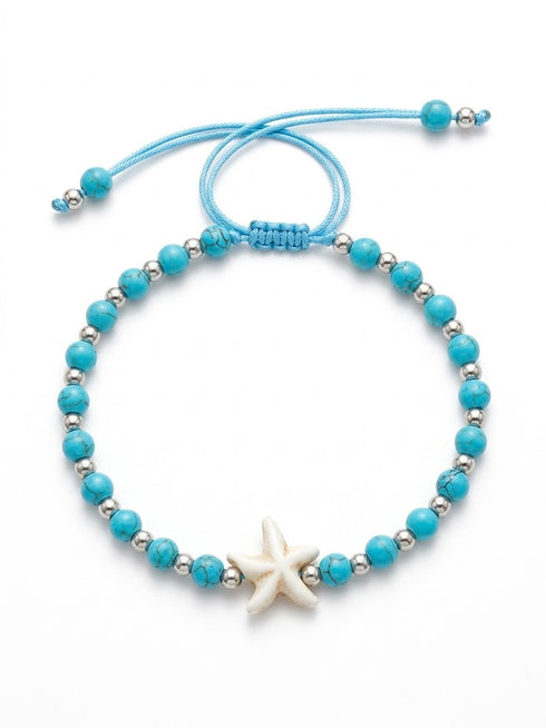 starfish bracelets, beaded bracelet, accessories