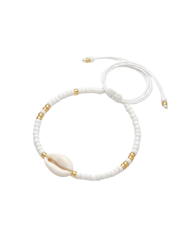 shell bracelet, bohemian bracelet