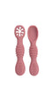 silicone training spoon, feeding essential, ecofriendly material