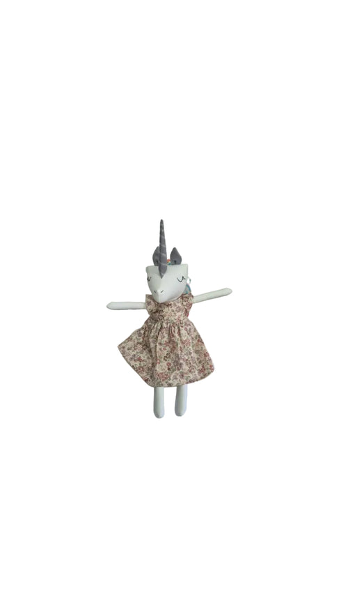 Sugarcup unicorn plush doll, approx. 36 cm, handmade soft toy, image 12 | Bali Bubs