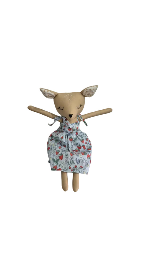 sugarcup doll, deer doll, animal doll, plush toy