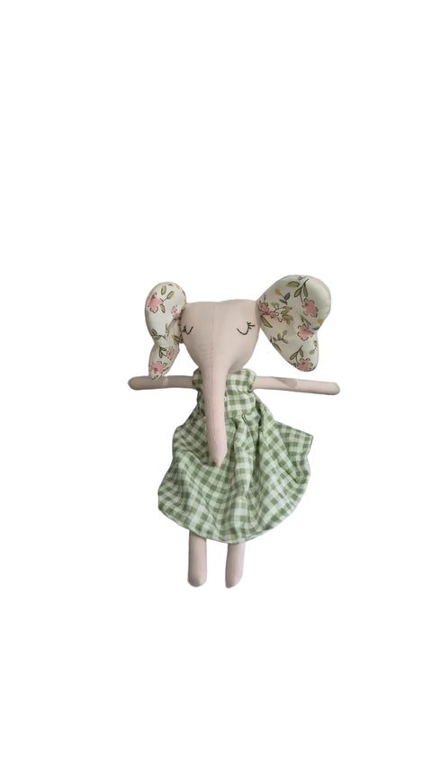sugarcup doll, elephant doll, animal doll, plush toy