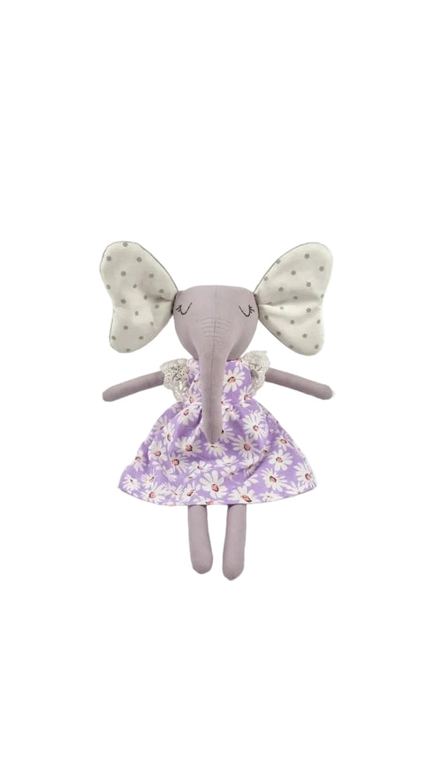sugarcup doll, elephant doll, animal doll, plush toy