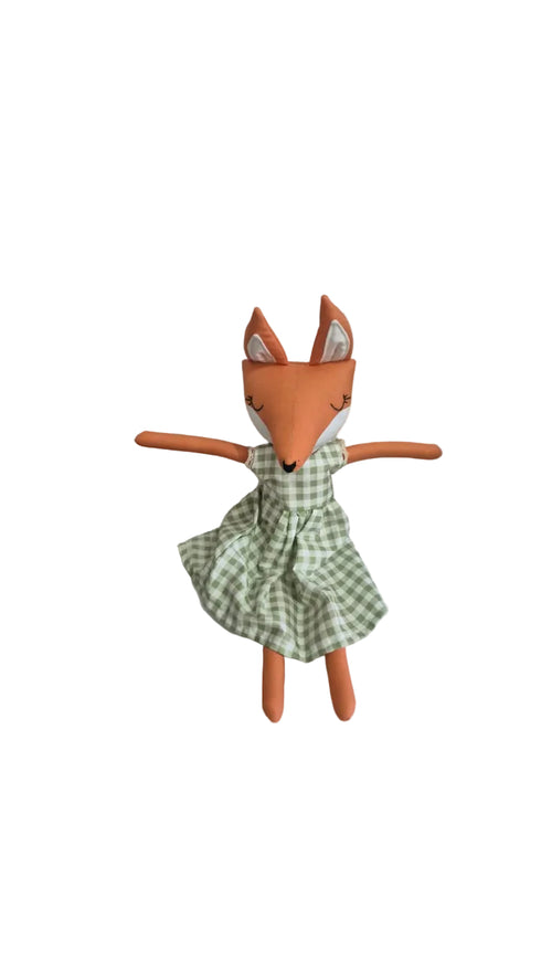sugarcup doll, foxdoll, animal doll, plush toy