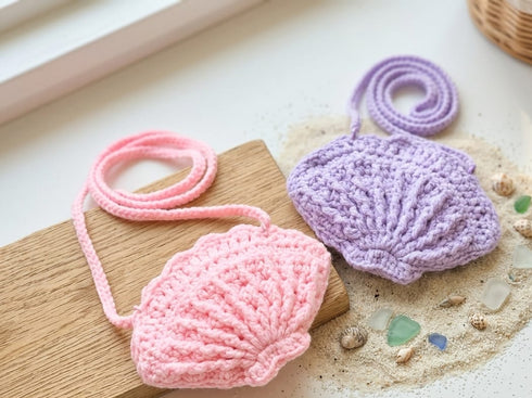 Crochet Shell Bag