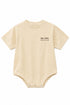 Beige Slow Living Romper
