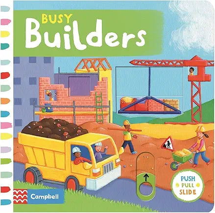 Busy Builders Board book