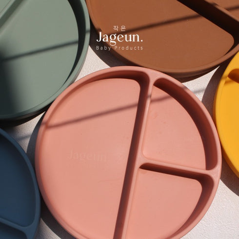 Suction Plate Silicone in brown