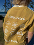 Slow Living Tee in Tan
