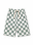 corduroy checkered shorts