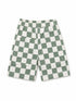 corduroy checkered shorts
