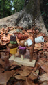 Play and Replay wooden bonfire BBQ set, view 1