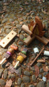 Play and Replay wooden bonfire BBQ set, view 2