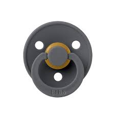 Bibs Pacifier in Iron