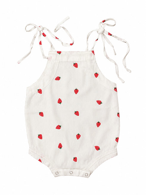 Strawberry Dream Romper
