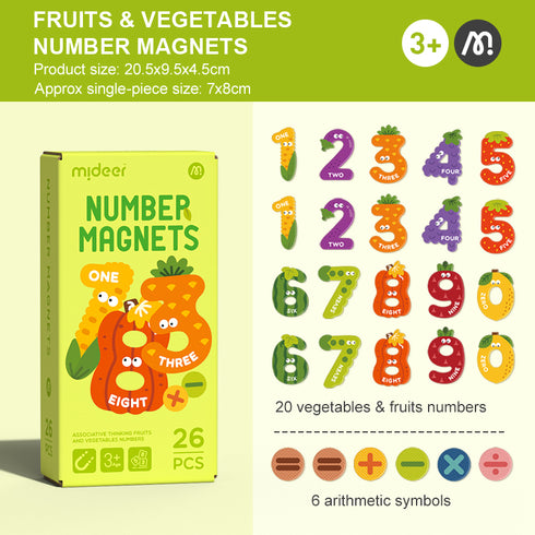 Mideer Magnets - Numbers