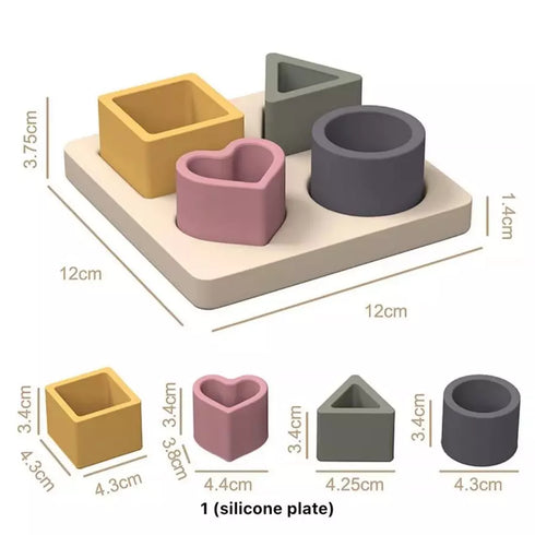 Silicone Geometry Stacker