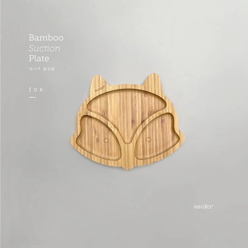 Organic Bamboo Suction Plate