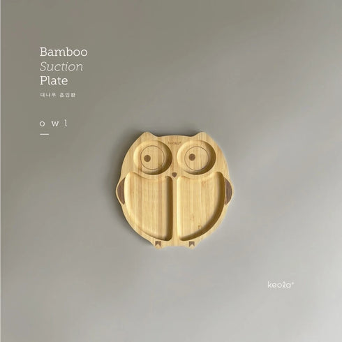 Organic Bamboo Suction Plate