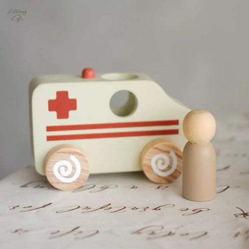 Wooden Farm Tractor