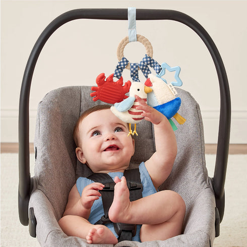 Itzy Ritzy Bitzy Busy Ring Teething Toy – Nautical