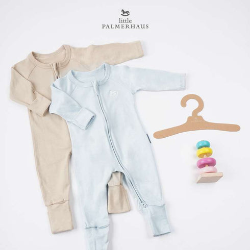 Baby Sleepsuit - Cloud Gray