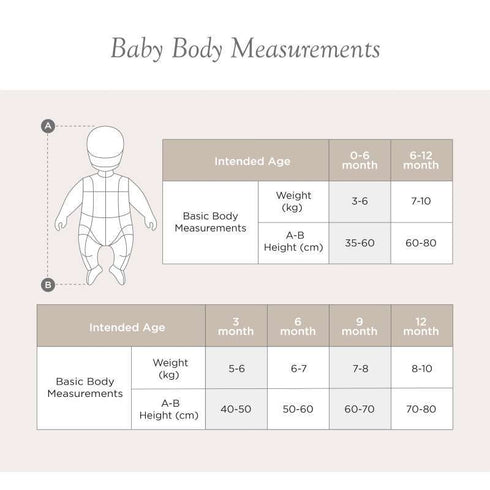 Baby Sleepsuit - Cloud Gray