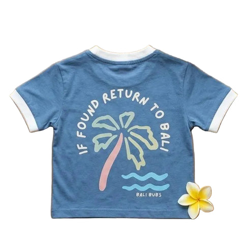 bali souvnouir cotton retro tshirt