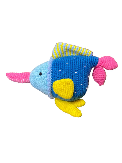 Colorful fish-shaped toy