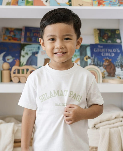 Selamat Pagi Tee in Sage