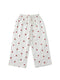 Strawberry linen girls beach pants eco friendly