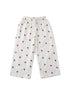 Strawberry linen girls beach pants eco friendly