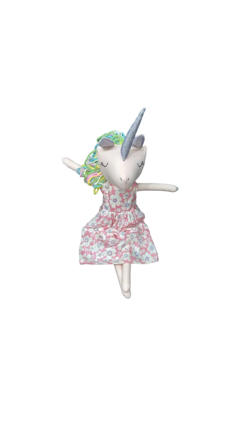 Sugarcup unicorn plush doll, approx. 36 cm, handmade soft toy, image 2 | Bali Bubs