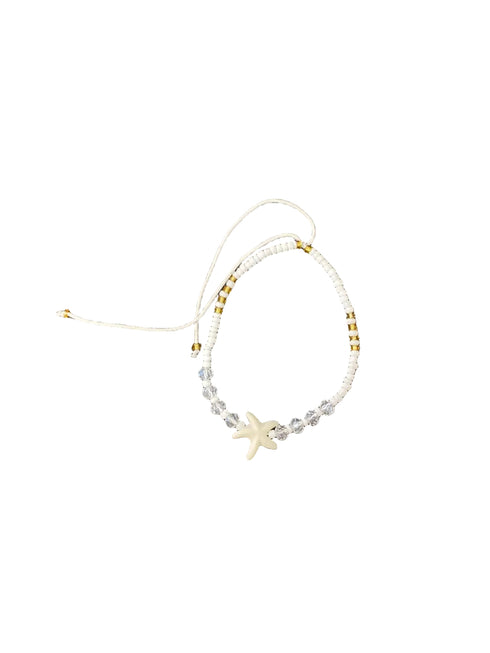 Bracelet with starfish charm